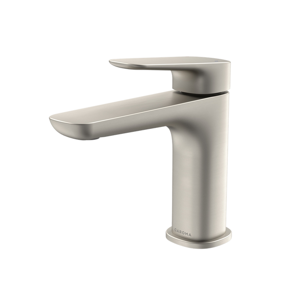Caroma Contura II Basin Mixer Brushed Nickel