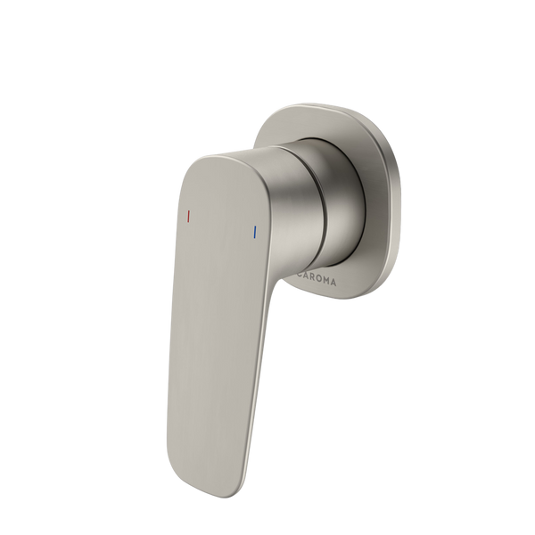 Caroma Contura II Bath/Shower Mixer Brushed Nickel