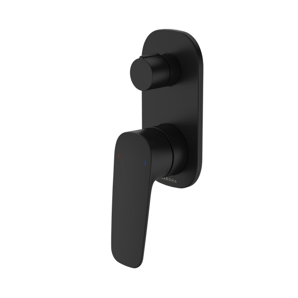 Caroma Contura II Bath/Shower Mixer with Diverter Matte Black