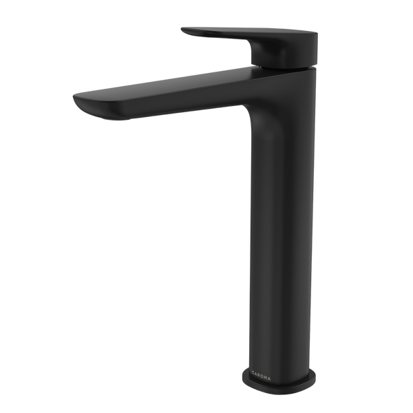 Caroma Contura II Tower Basin Mixer Matte Black