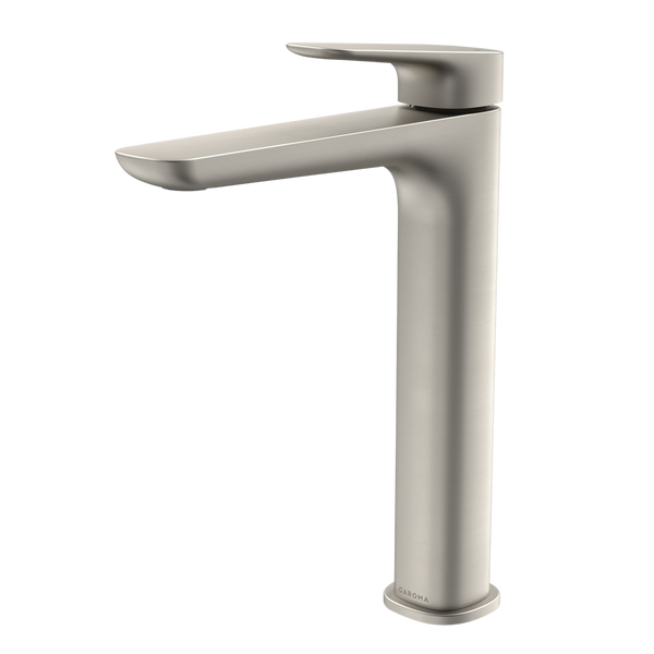 Caroma Contura II Tower Basin Mixer Brushed Nickel