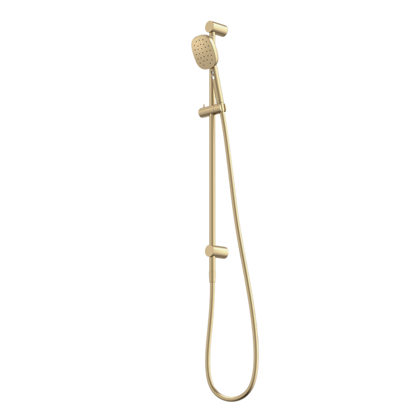 Caroma Contura II Rail Shower Brushed Brass