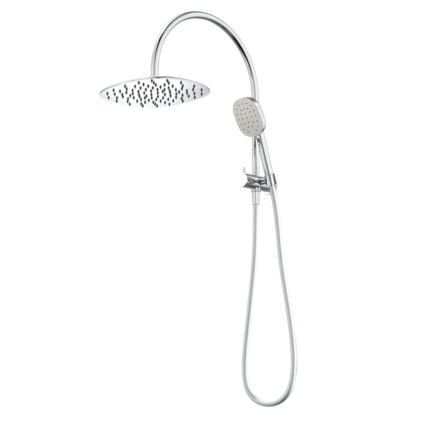 Caroma Contura II Compact Twin Shower Chrome