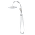 Caroma Contura II Compact Twin Shower Chrome