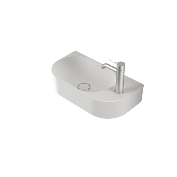 Caroma Liano II Hand Wall Basin Matte White