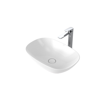 Caroma Contura II 530mm Above Counter Basin White