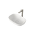 Caroma Contura II 530mm Inset Basin Matte White