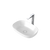 Caroma Contura II 530mm Inset Basin White