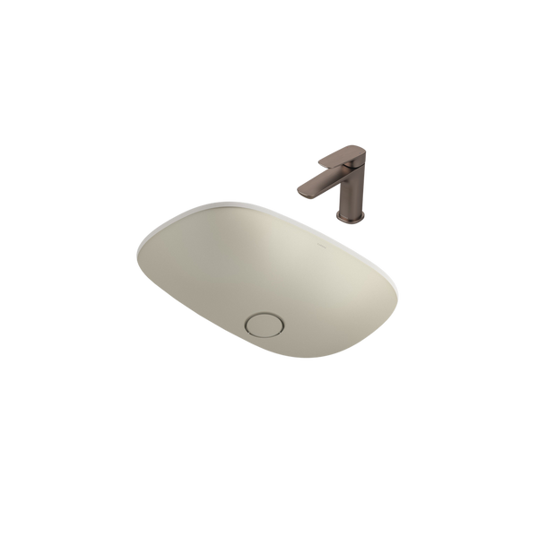 Caroma Contura II Undercounter Basin Matte Clay