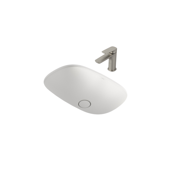 Caroma Contura II Undercounter Basin Matte White