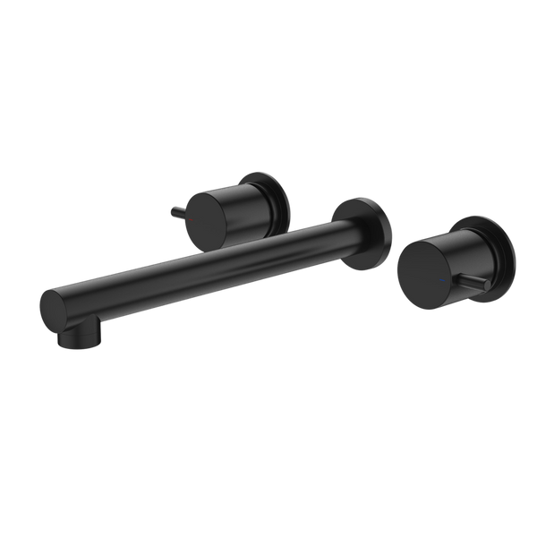 Caroma Luna Lever Bath Set Black