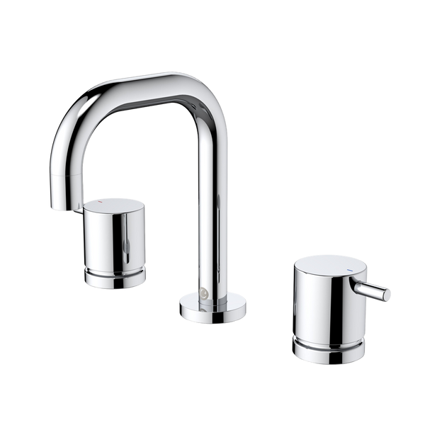 Caroma Luna Lever Basin Set Chrome Lead Free