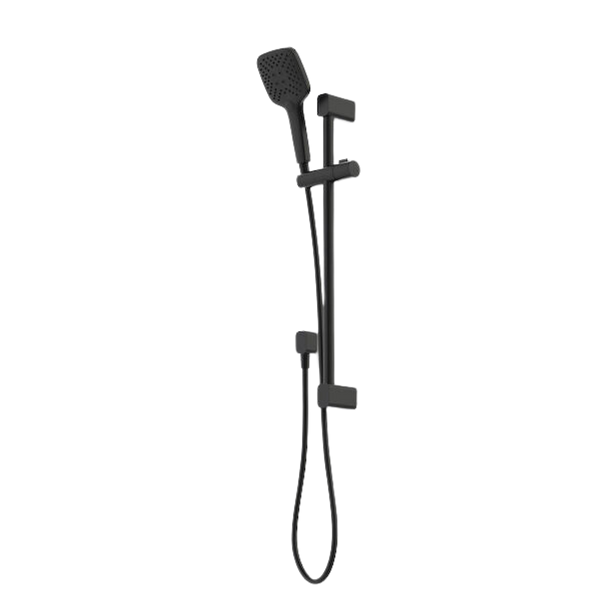 Caroma Luna Multifunction Rail Shower Black