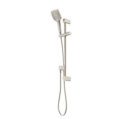 Caroma Luna Multifunction Rail Shower Brushed Nickel