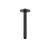 Caroma Luna Straight Arm Square Flange 210mm Black