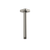 Caroma Luna Straight Arm Square Flange 210mm Brushed Nickel