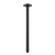 Caroma Luna Straight Arm Square Flange 410mm Black