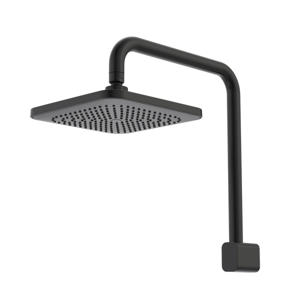 Caroma Luna Fixed Overhead Shower Black