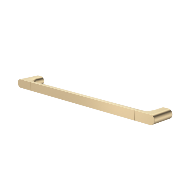 Caroma Urbane II Universal Rail Straight 600mm Brushed Brass