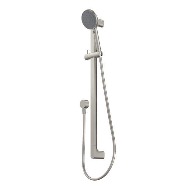 Caroma Urbane II Universal Rail Shower Brushed Nickel