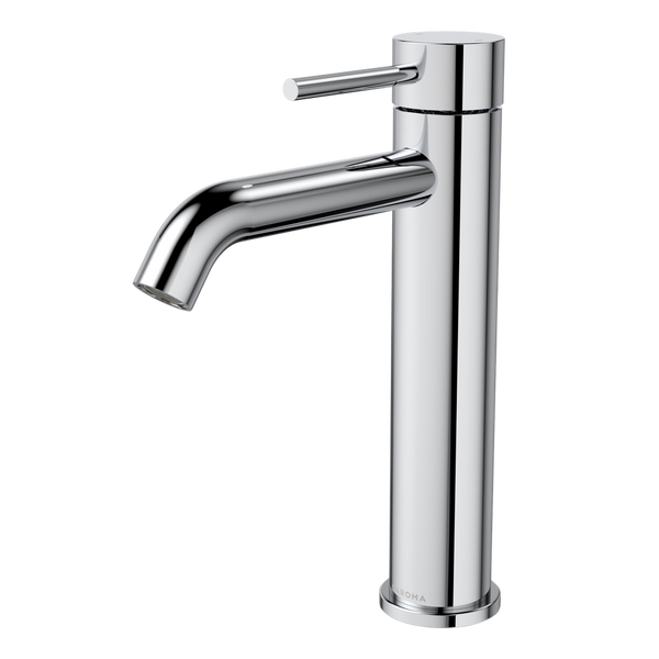 Caroma Liano II Mid Tower Basin Mixer Chrome Lead Free