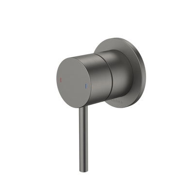 Caroma Liano II Bath / Shower Mixer Round Cover Plate Gunmetal