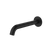 Caroma Liano II 210mm Basin/Bath Outlet Round Matte Black Lead Free