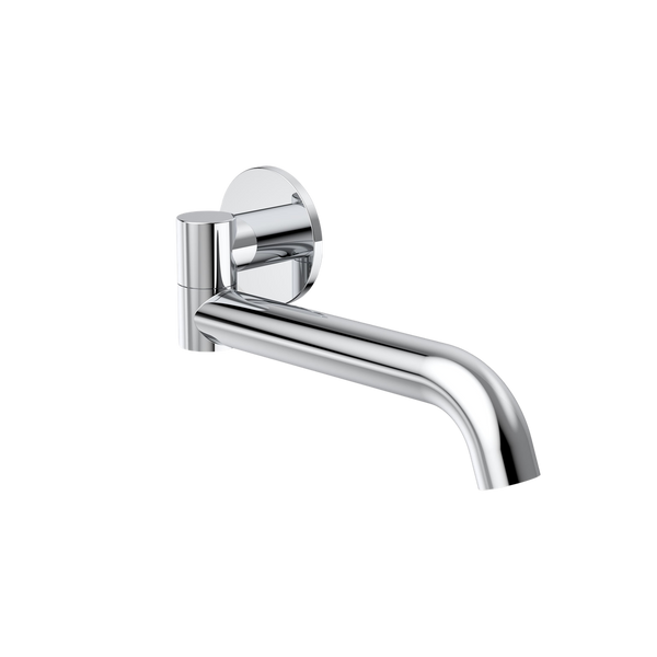 Caroma Liano II 220mm Bath Swivel Outlet Round Chrome