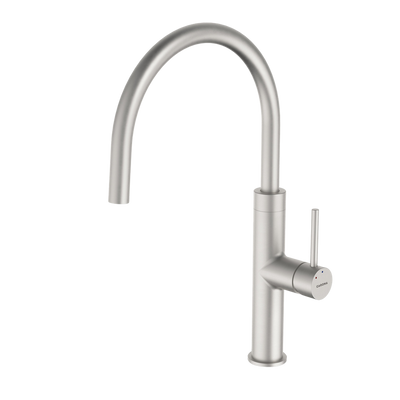 Caroma Liano II Sink Mixer Brushed Nickel Lead Free