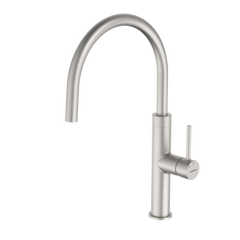 Caroma Liano II Sink Mixer Brushed Nickel Lead Free