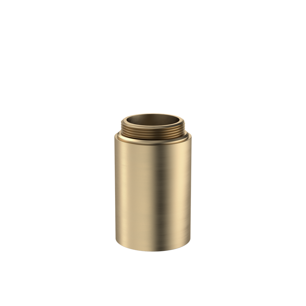 Caroma Universal Hob Mounted Sensor Basin Riser 60mm Brushed Brass ...