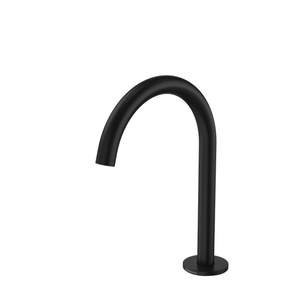 Caroma Liano II Hob Swivel Outlet 160mm Matte Black