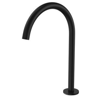 Caroma Liano II Hob Swivel Outlet 200mm Matte Black