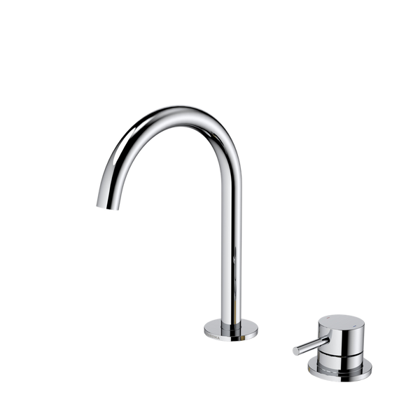 Caroma Liano II Hob Basin Mixer Set 160mm Chrome
