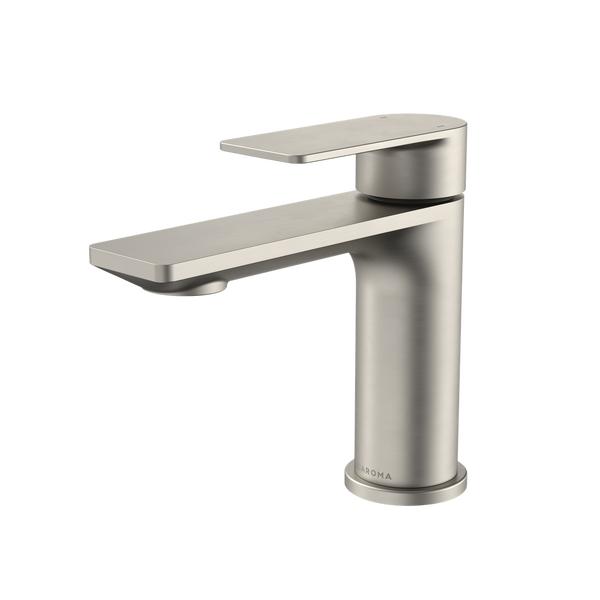 Caroma Urbane II Basin Mixer Brushed Nickel Lead Free