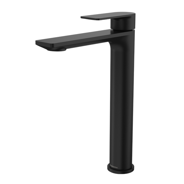 Caroma Urbane II Tower Basin Mixer Matte Black Lead Free