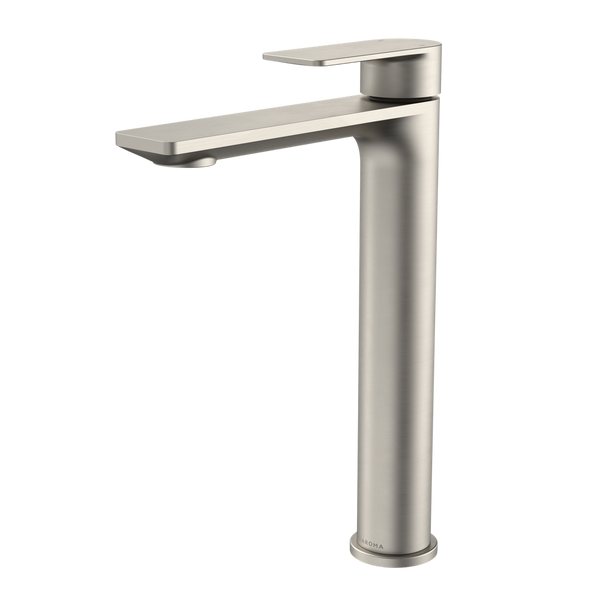 Caroma Urbane II Tower Basin Mixer Lead Free Brushed Nickel