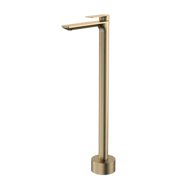 Caroma Urbane II Freestanding Bath Filler Brushed Brass