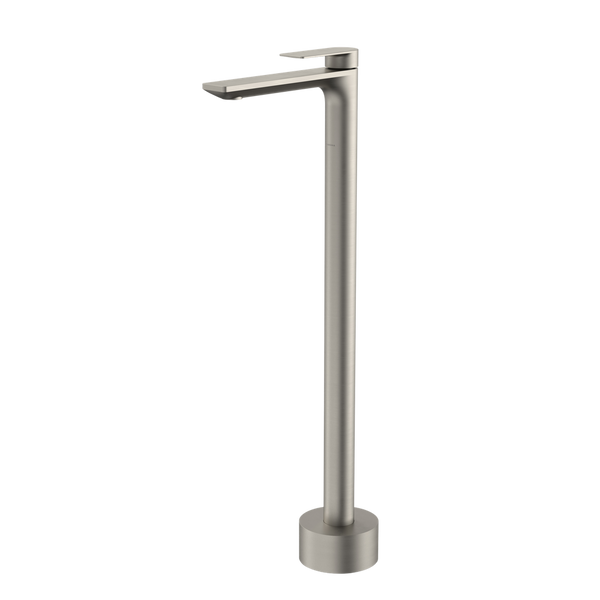Caroma Urbane II Freestanding Bath Filler Brushed Nickel