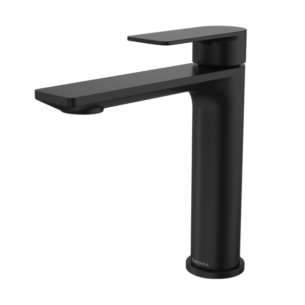 Caroma Urbane II Mid Tower Basin Mixer Matte Black Lead Free