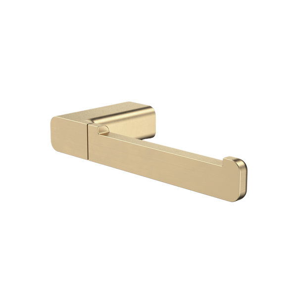 Caroma Luna Toilet Roll Holder Brushed Brass