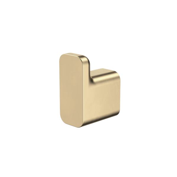 Caroma Luna Robe Hook Brushed Brass