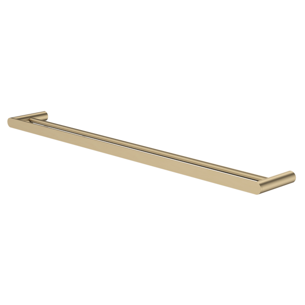Caroma Urbane II 825mm Double Towel Rail Brushed Brass