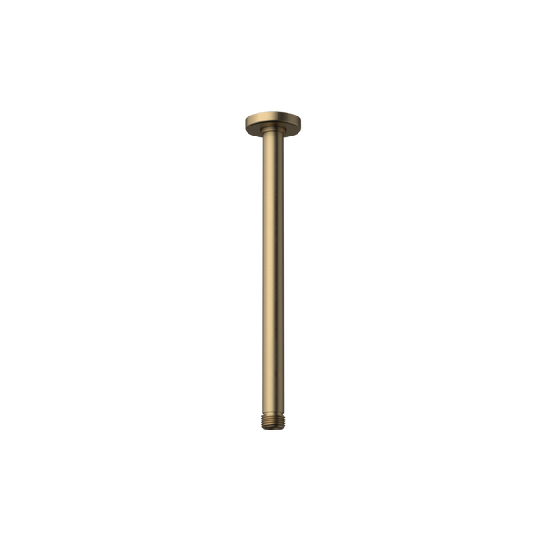 Caroma Urbane II 300mm Ceiling Shower Arm Brushed Brass