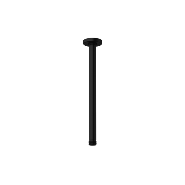 Caroma Urbane II 300mm Ceiling Shower Arm Matte Black