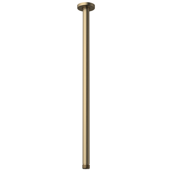 Caroma Urbane II 500mm Ceiling Shower Arm Brushed Brass