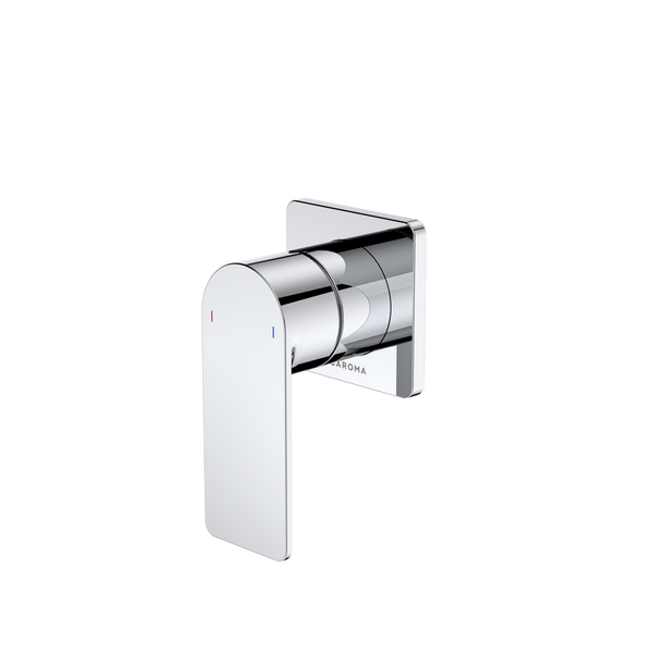 Caroma Urbane II Bath/Shower Mixer Square Cover Plate Chrome
