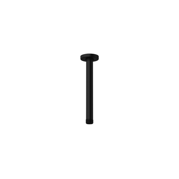 Caroma Urbane II 200mm Ceiling Shower Arm Matte Black