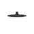 Caroma Urbane II 200mm Round Rain Shower Matte Black