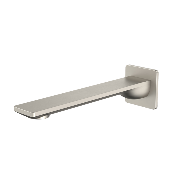 Caroma Urbane II 220mm Basin/Bath Outlet Square Cover Plate Brushed Nickel Lead Free